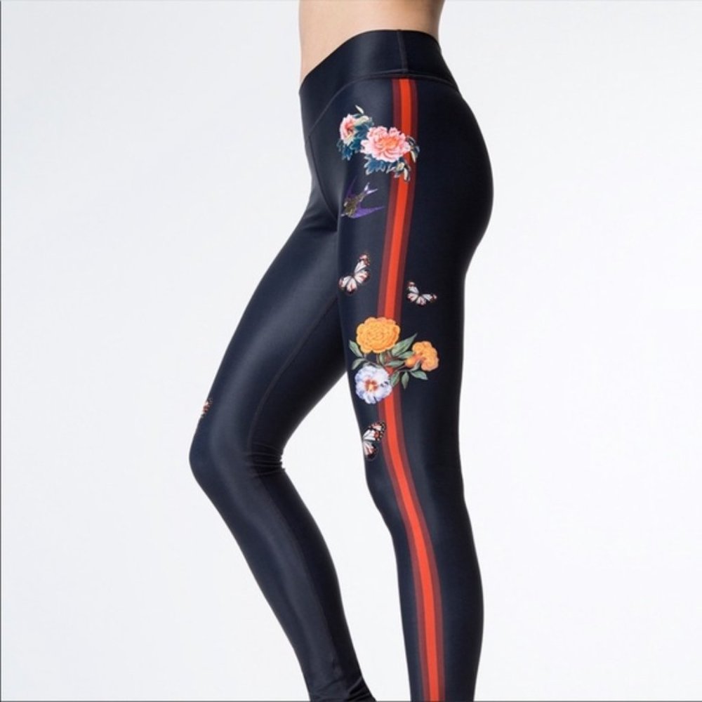 The Upside the night garden patterned leggings